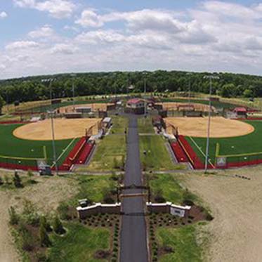 Aerial View Of Sports Complex