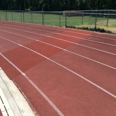 Horizontal Patch On Running Track