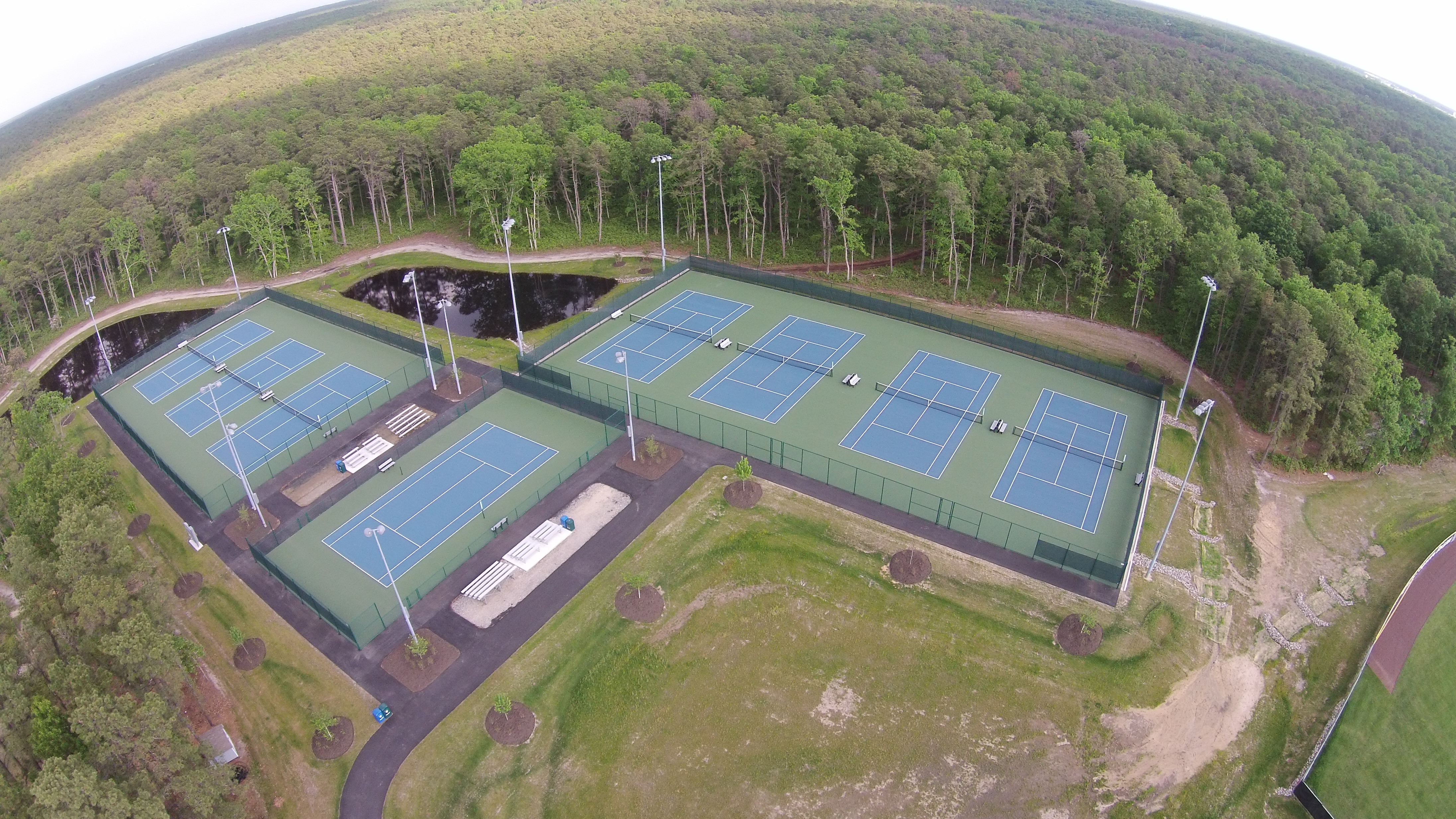 Tennis Courts Track Turf