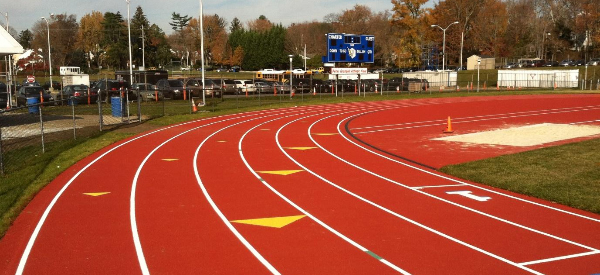 Forward View of Running Track