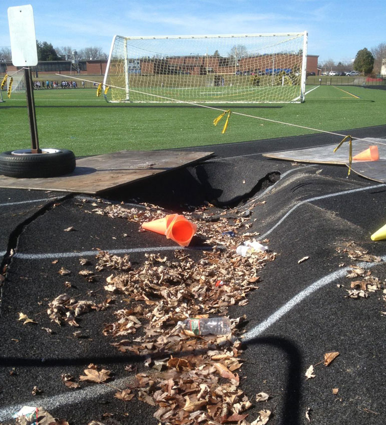 Track Repair and Cleaning