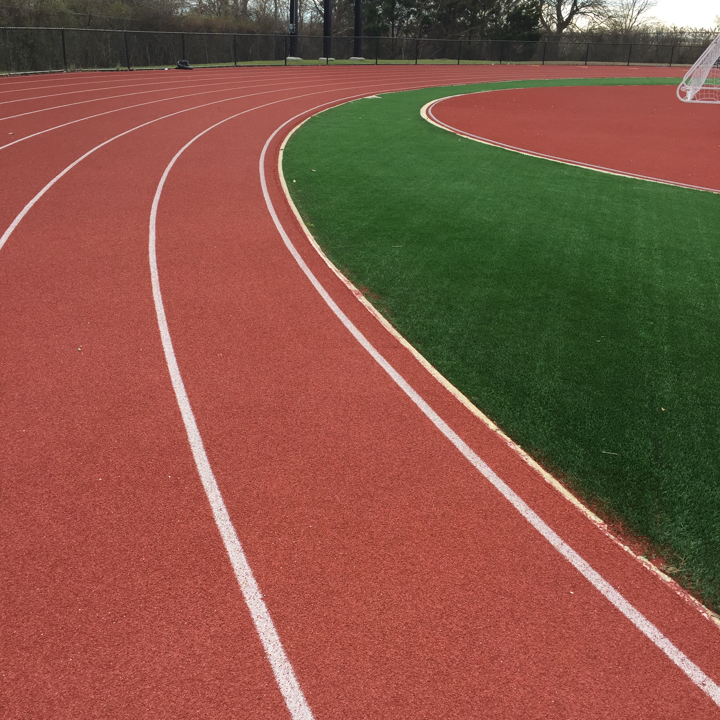 Bend on New Atlantic City Running Track