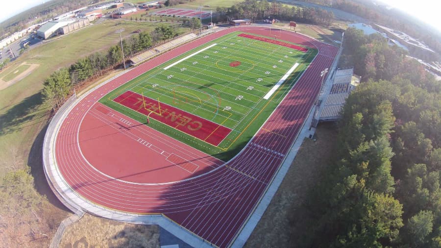 Central RegionalHS Running Track