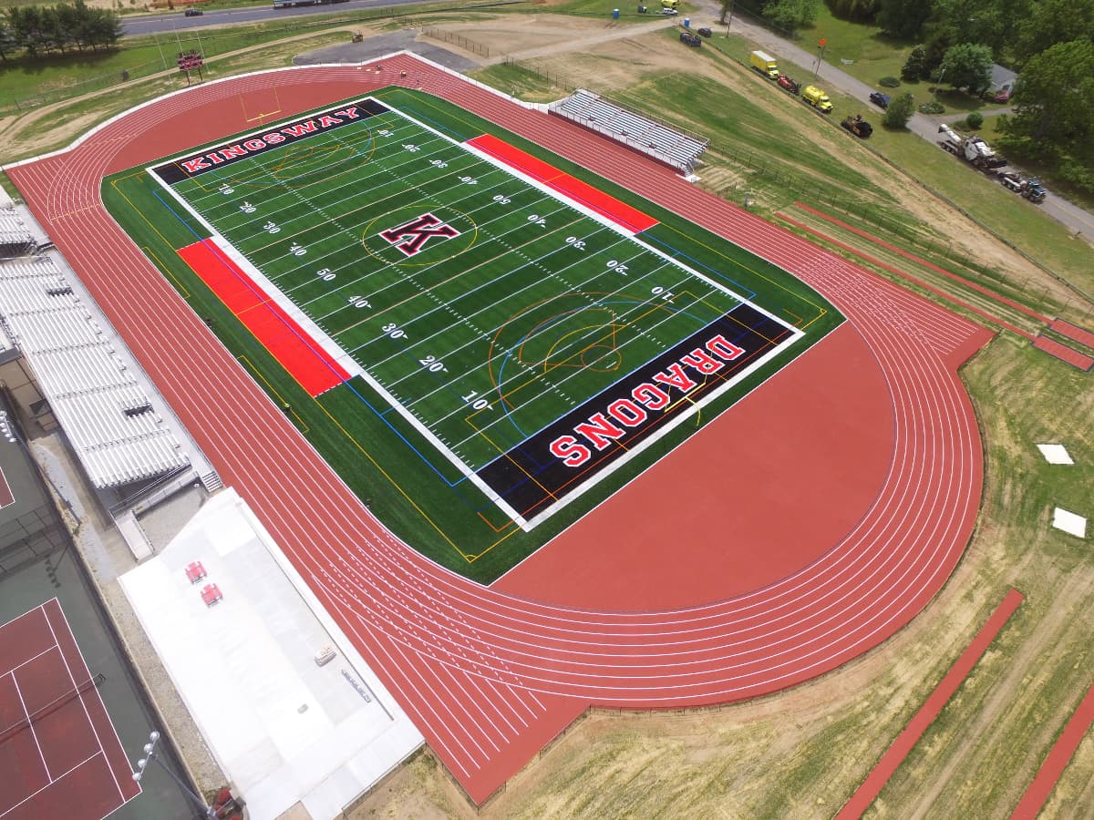 track and turf kingsway hs finished